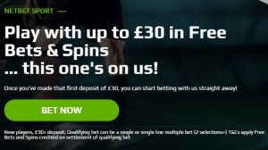 Free bet & Spin